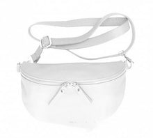 Load image into Gallery viewer, JADE   Italian leather sling/waist bag with detachable strap
