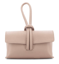 Load image into Gallery viewer, LUCY  Italian leather loop bag
