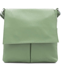 Load image into Gallery viewer, PEYTON Italian leather large cross body bag
