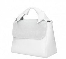 Load image into Gallery viewer, ROSIE   Italian leather grab bag with shoulder strap

