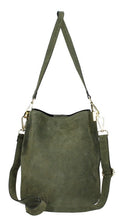 Load image into Gallery viewer, MELISSA Suede leather bucket bag
