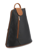 Load image into Gallery viewer, MANDY Italian leather two/tone backpack
