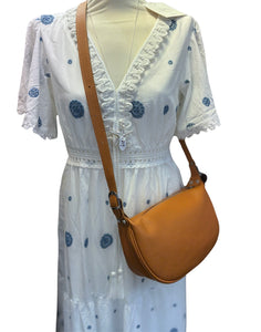 PAIGE Italian leather shoulder bag
