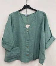 Load image into Gallery viewer, Linen shirt/jacket
