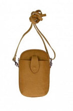 Load image into Gallery viewer, GEORGIA   Italian leather phone/cross body bag
