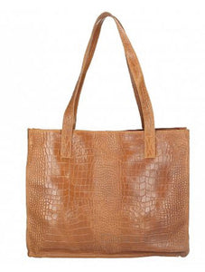 MARTHA  Italian leather large tote bag