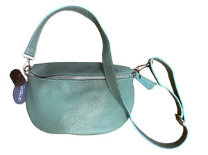 JADE   Italian leather sling/waist bag with detachable strap