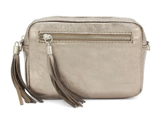 CHRISTINA  Italian leather small cross body bag