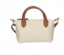 Load image into Gallery viewer, ROSIE Italian leather two-tone grab bag
