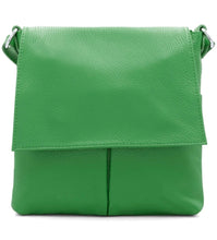 Load image into Gallery viewer, PEYTON Italian leather large cross body bag

