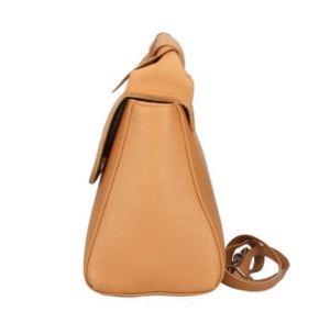 ROSIE   Italian leather grab bag with shoulder strap