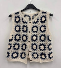 Load image into Gallery viewer, Crochet waistcoat
