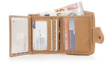 Load image into Gallery viewer, SELENA Italian leather trifold purse
