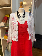 Load image into Gallery viewer, Cotton crochet cardigan
