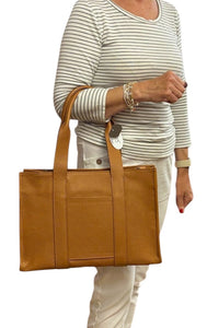 NANCY   Italian leather tote bag