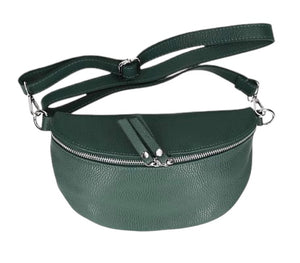 JADE   Italian leather sling/waist bag with detachable strap