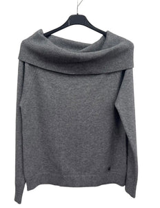 Long sleeve cowl neck jumper