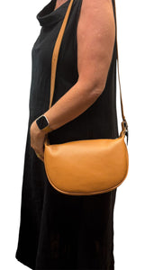 PAIGE Italian leather shoulder bag