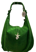 Load image into Gallery viewer, FREYA -  Suede slouch shoulder bag
