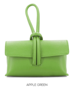 LUCY  Italian leather loop bag