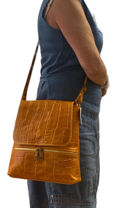VICKI  Italian leather shoulder bag