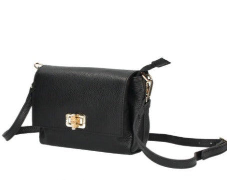 MADDIE Italian leather shoulder bag