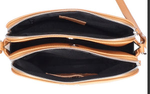 EMMA  Italian leather cross body bag