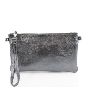 MICHELLE  Italian soft leather clutch/cross body bag