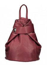 Load image into Gallery viewer, STEPHANIE  Italian leather backpack
