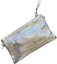 Load image into Gallery viewer, MICHELLE  Italian soft leather clutch/cross body bag
