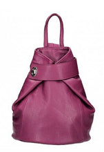 Load image into Gallery viewer, STEPHANIE  Italian leather backpack
