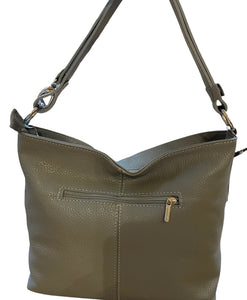 HELEN Italian leather bucket bag