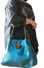 Load image into Gallery viewer, BUTTON Shoulder slouch bag
