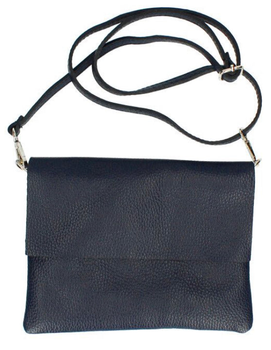 AMELIA  Italian leather clutch/cross body bag