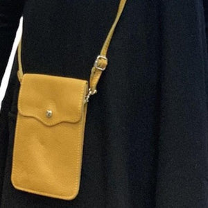PENNY   Leather mobile phone holder / cross body bag