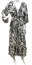 Load image into Gallery viewer, Floral shirred waist midi dress
