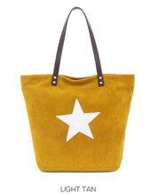 Load image into Gallery viewer, ISABELLA  Genuine suede bag with silver star
