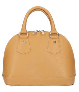 JULIE  Italian leather grab bag