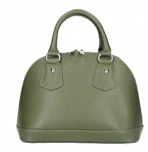 JULIE  Italian leather grab bag
