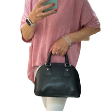 Load image into Gallery viewer, JULIE  Italian leather grab bag
