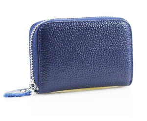 Leather RFID card holder